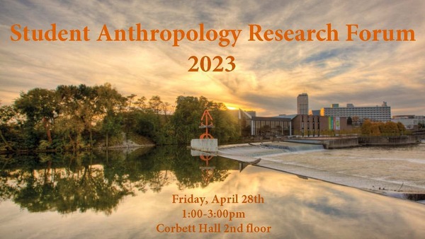Student Anthropology Research Forum Poster Horizontal
